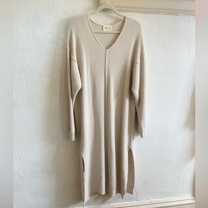 Aritzia Hush Knit Sweater Dress